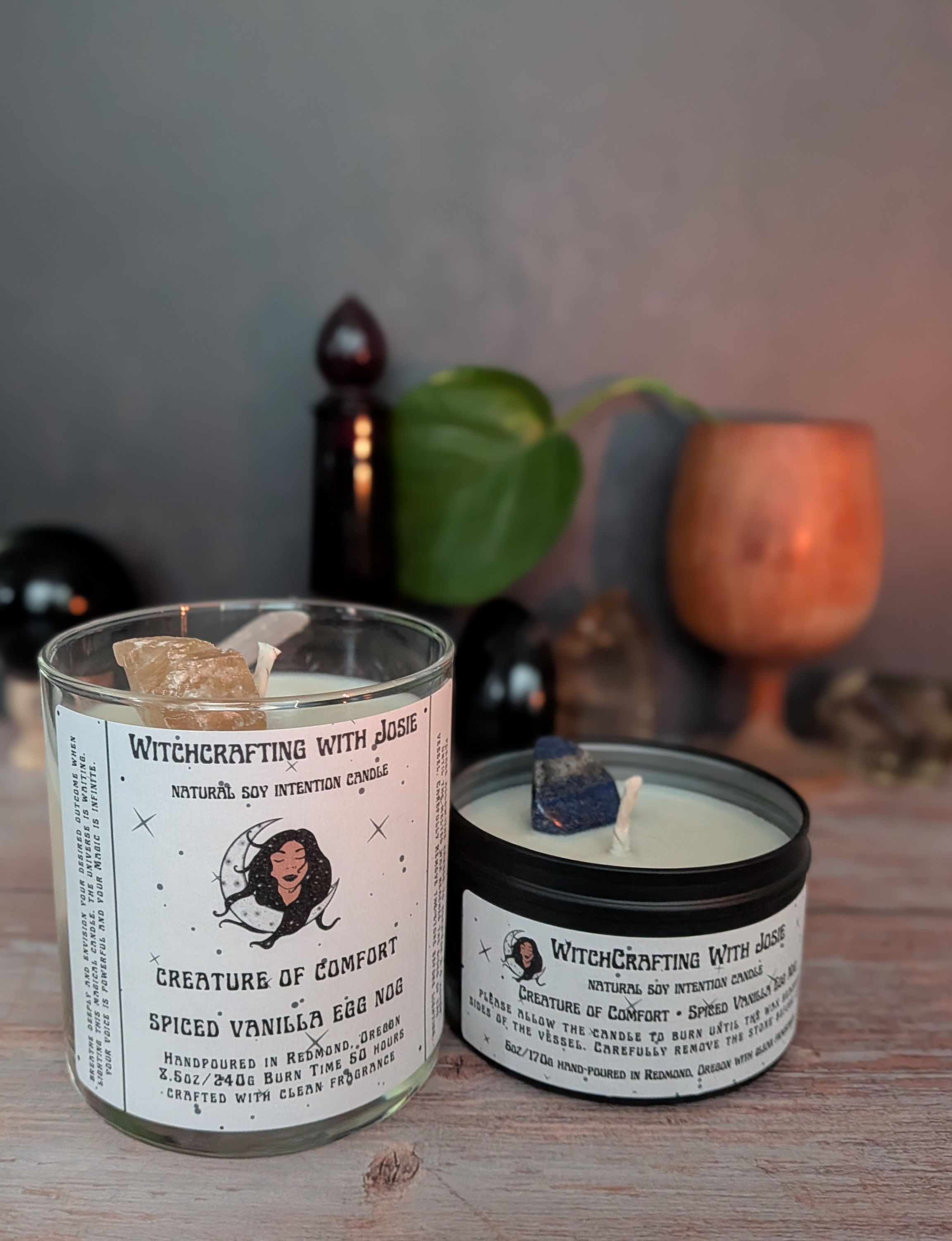 Creature of Comfort - Handcrafted Intention Candle
