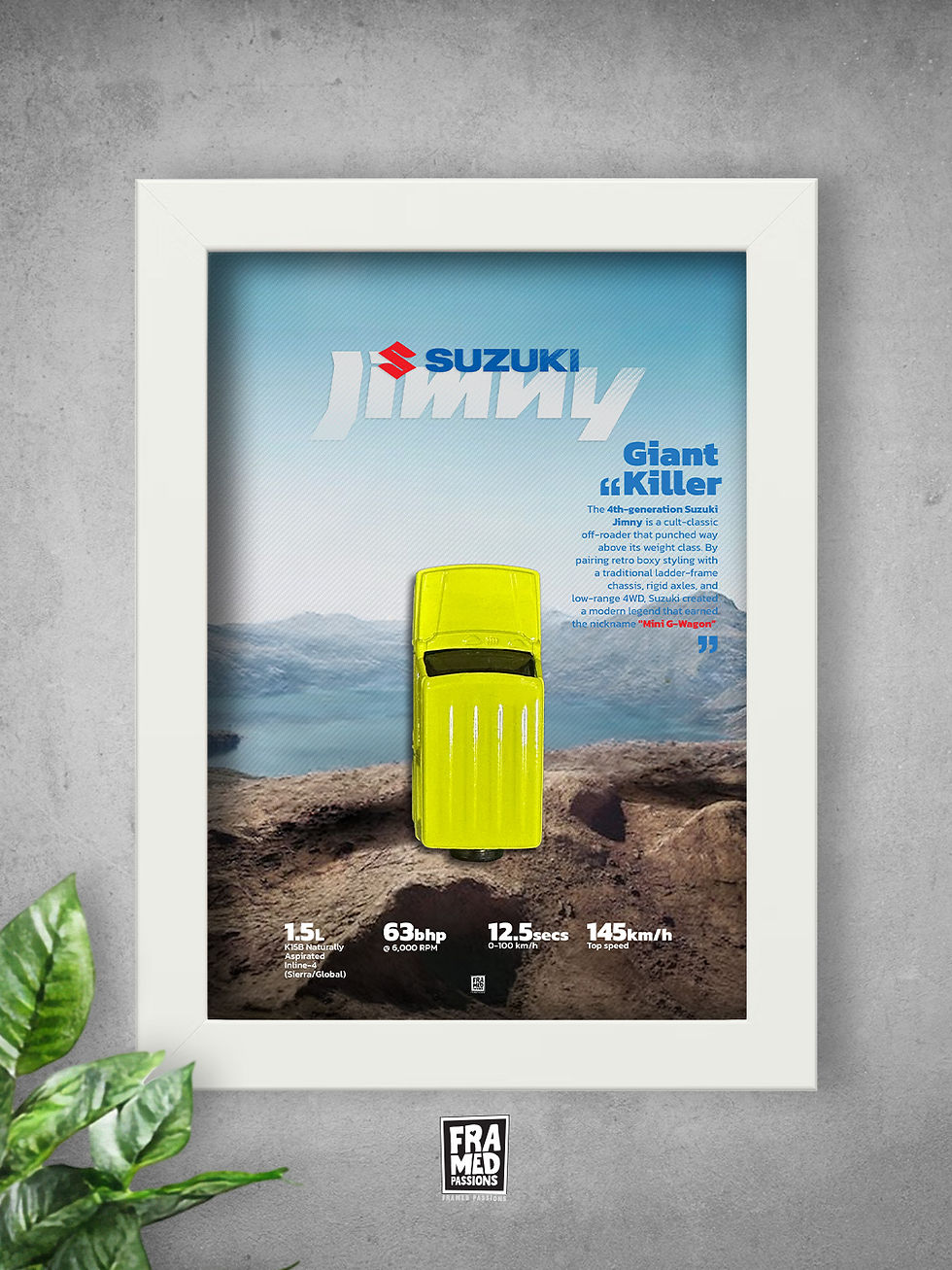 Thumbnail: Suzuki Jimny Diecast Art Frame