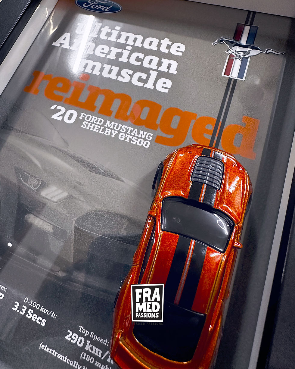Thumbnail: Hot Wheels 2020 Shelby GT500 Diecast Wall Art