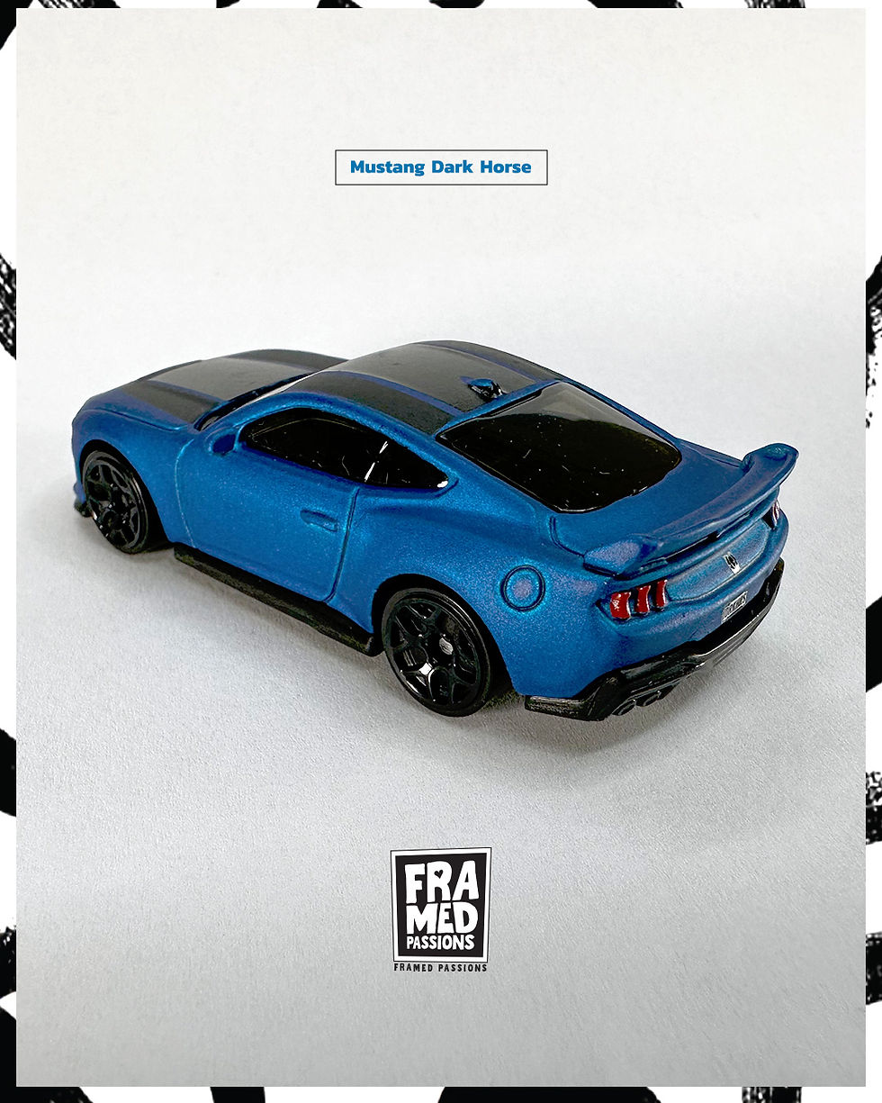 Thumbnail: Ford Mustang Dark Horse Diecast Wall Art