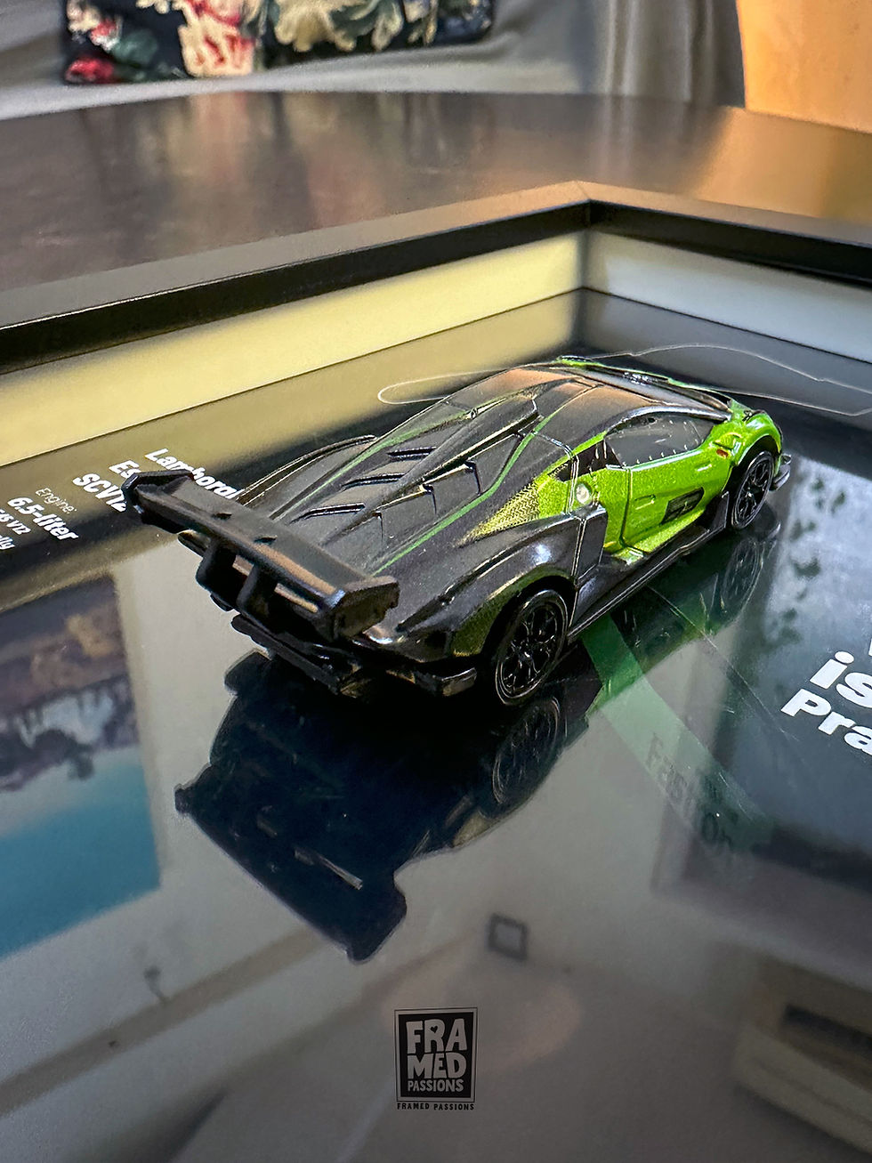 Thumbnail: Tomica Premium Lamborghini Essenza SCV12 Diecast Art