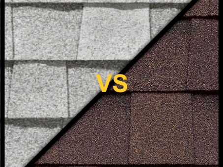 DECIDING BETWEEN LIGHT VS DARK SHINGLES