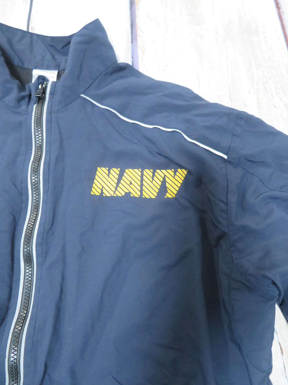 サムネイル： U.S.NAVY トレーニングジャケット  sizeM-S  2016年 USED【N436】
