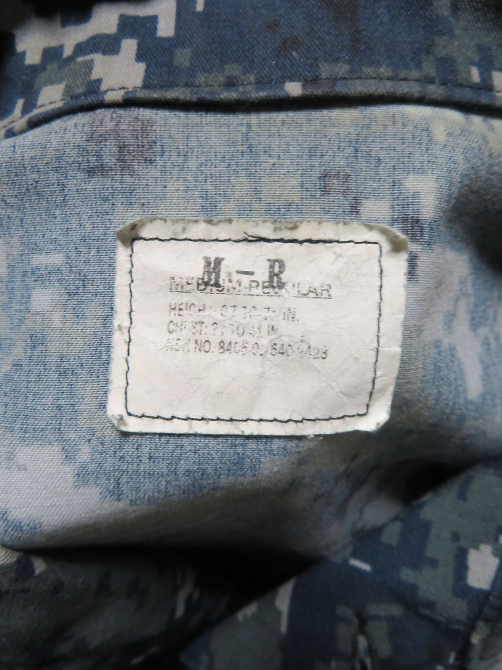 サムネイル： NWU TYPE Ⅰ ジャケット M-R  2008年  USED【NB164】