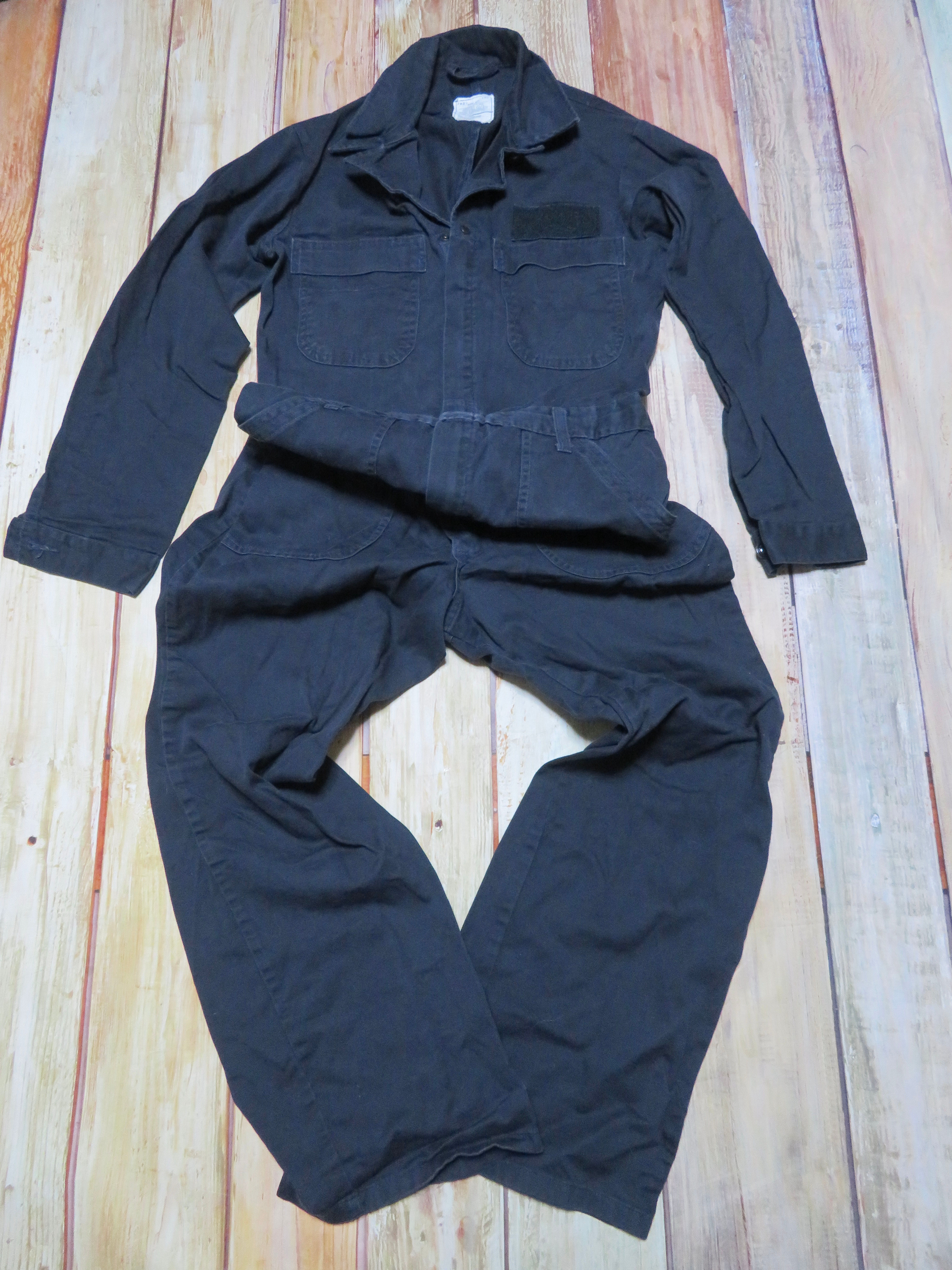 U.S.NAVY COVERALL,UTILITY [FR] size40L  2008年 USED【NCF046】