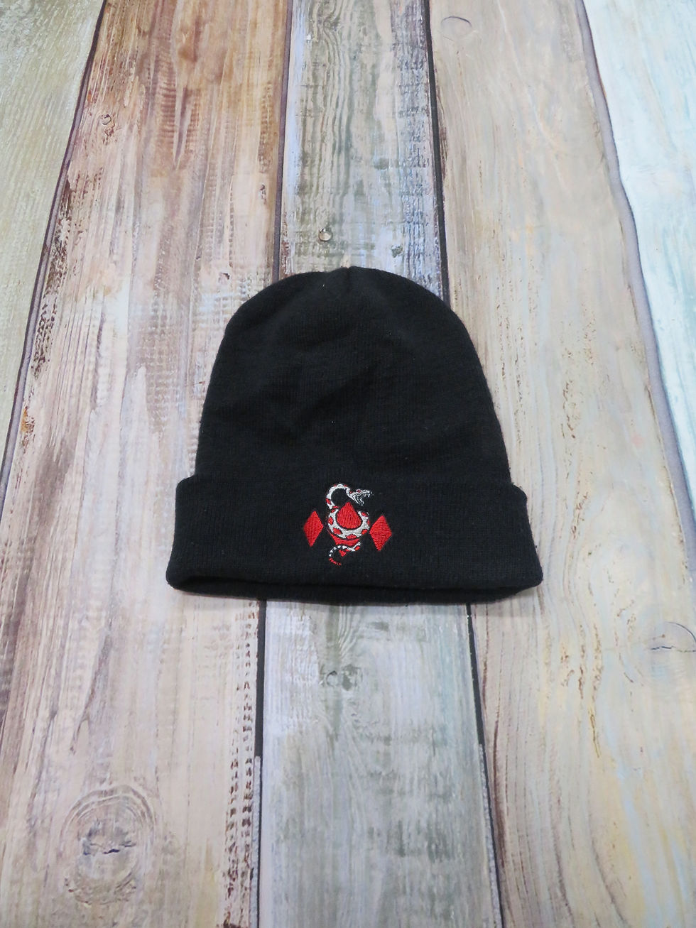 U.S.NAVY VFA-102 DIAMONDBACKS ワッチキャップ USED【N201】