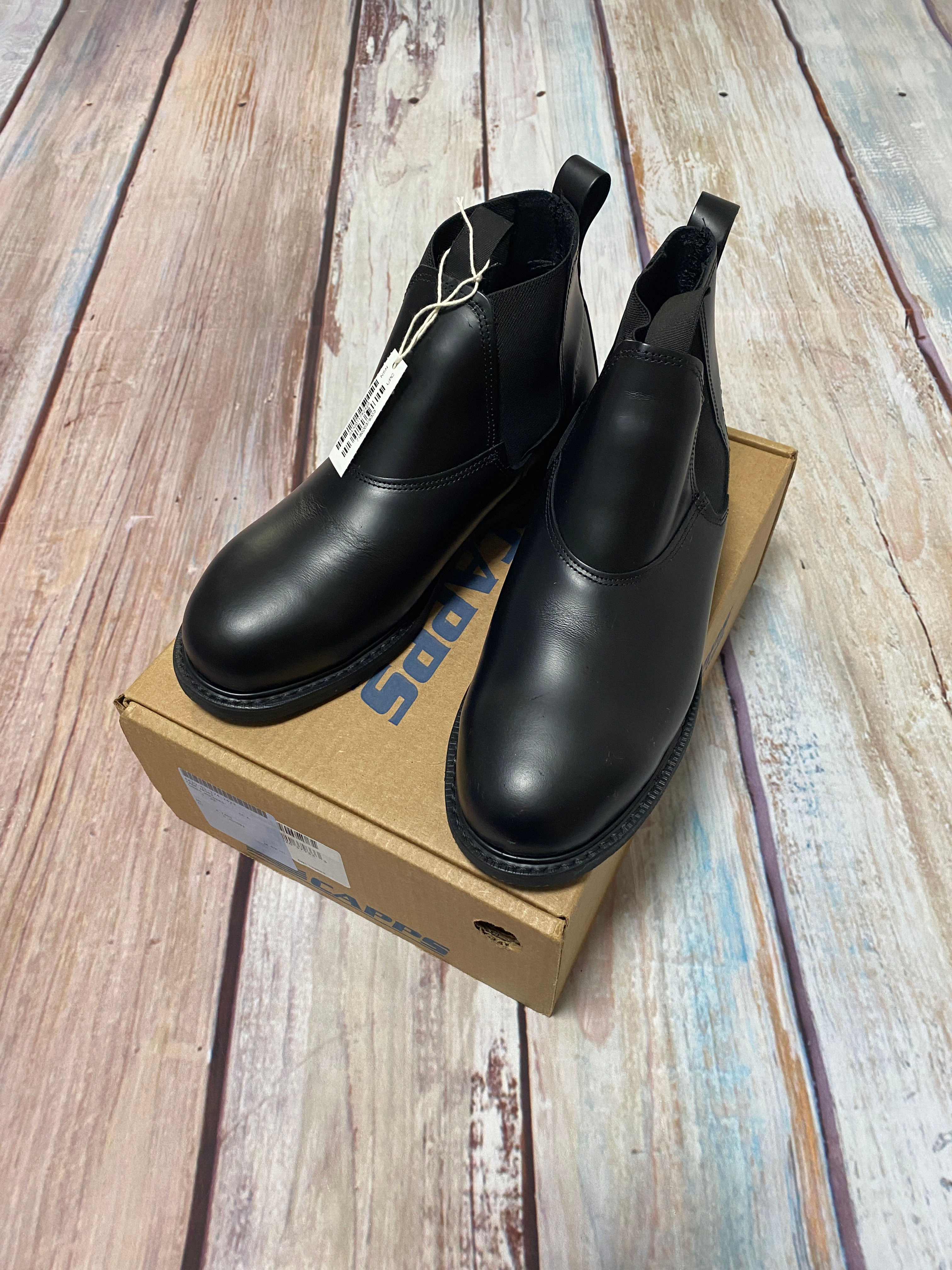 CAPPS サイドゴアブーツ size9XW 未使用【SB042】