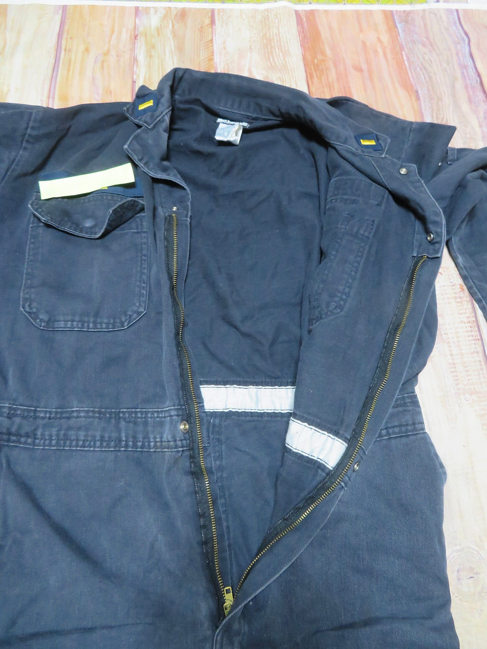 サムネイル： U.S.NAVY COVERALL, UTILITY [FR] size44R  USED【NCF060】