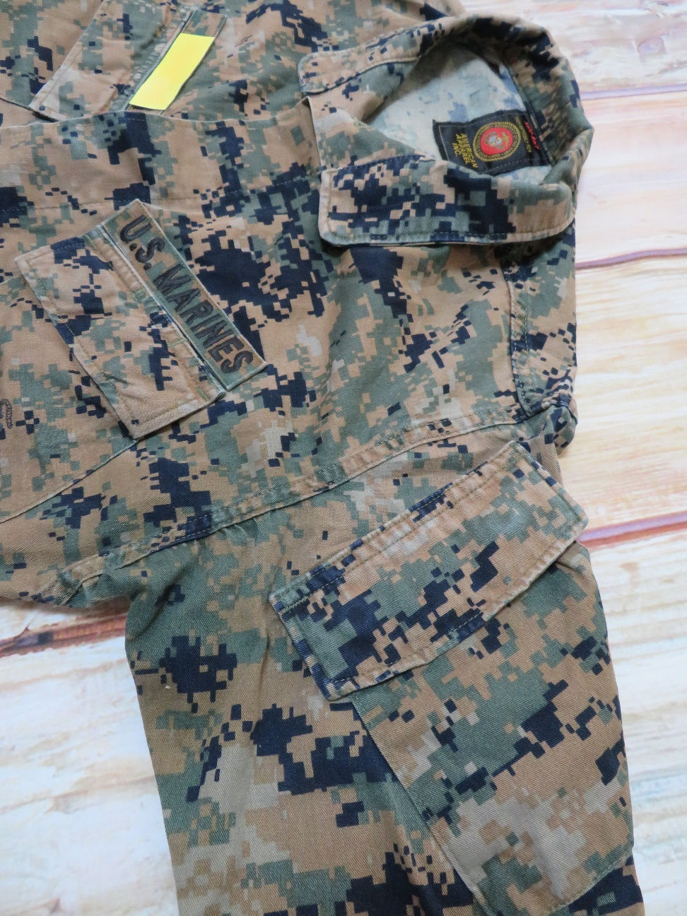 サムネイル： MARPAT WOODLAND ジャケット XS-S  2012年  USED【MWB038】