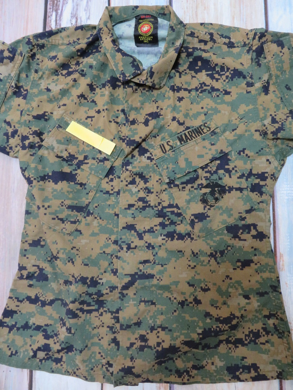 サムネイル： MARPAT WOODLAND ジャケット S-S  2004年  USED【MWB031】
