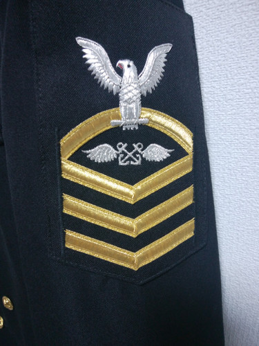U.S.NAVY 制服 上下セット size 上46 下 40 【N603