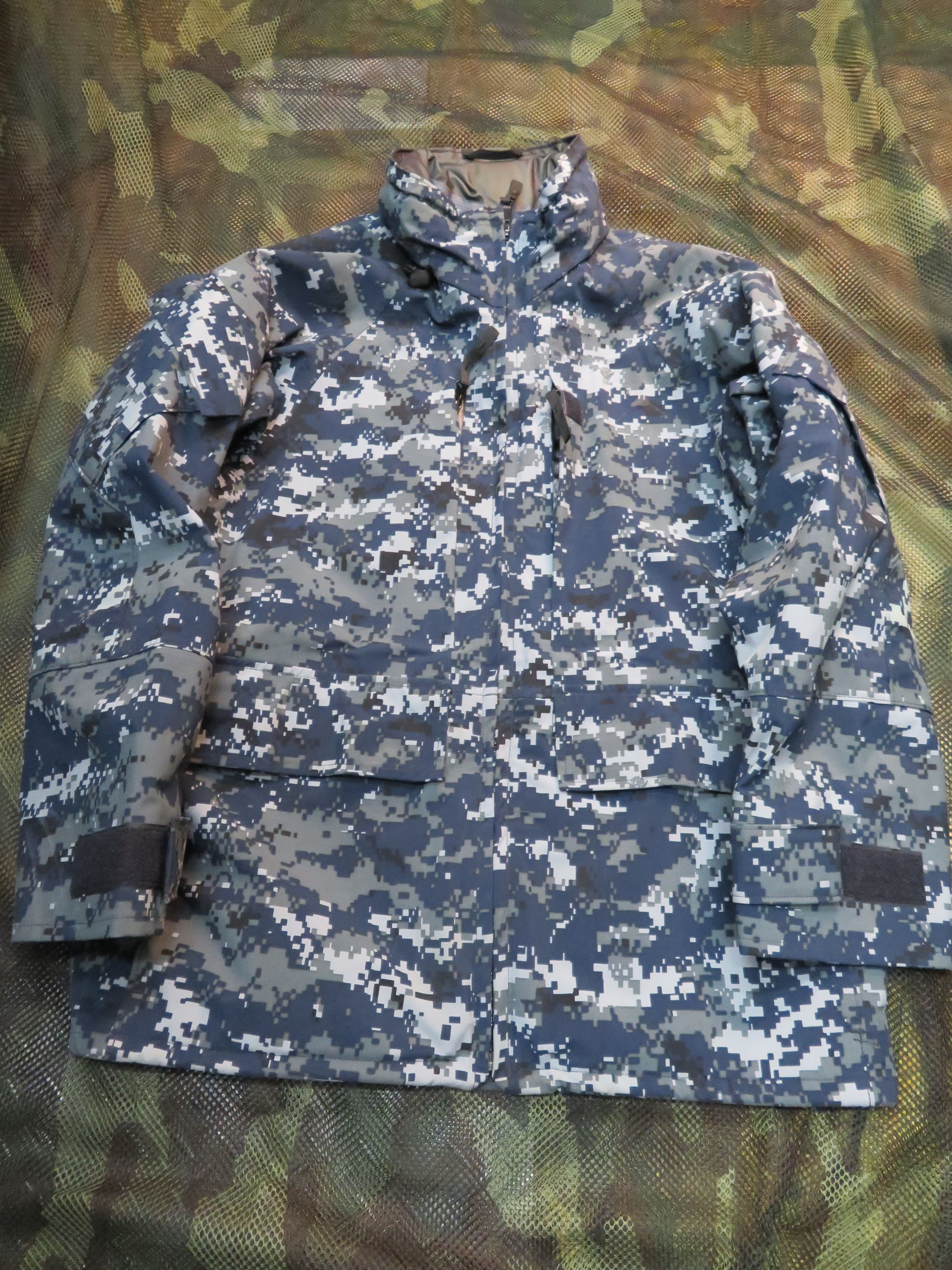 U.S.NAVY NWU TYPEⅠ ゴアテックスパーカー S-R USED【NP008】