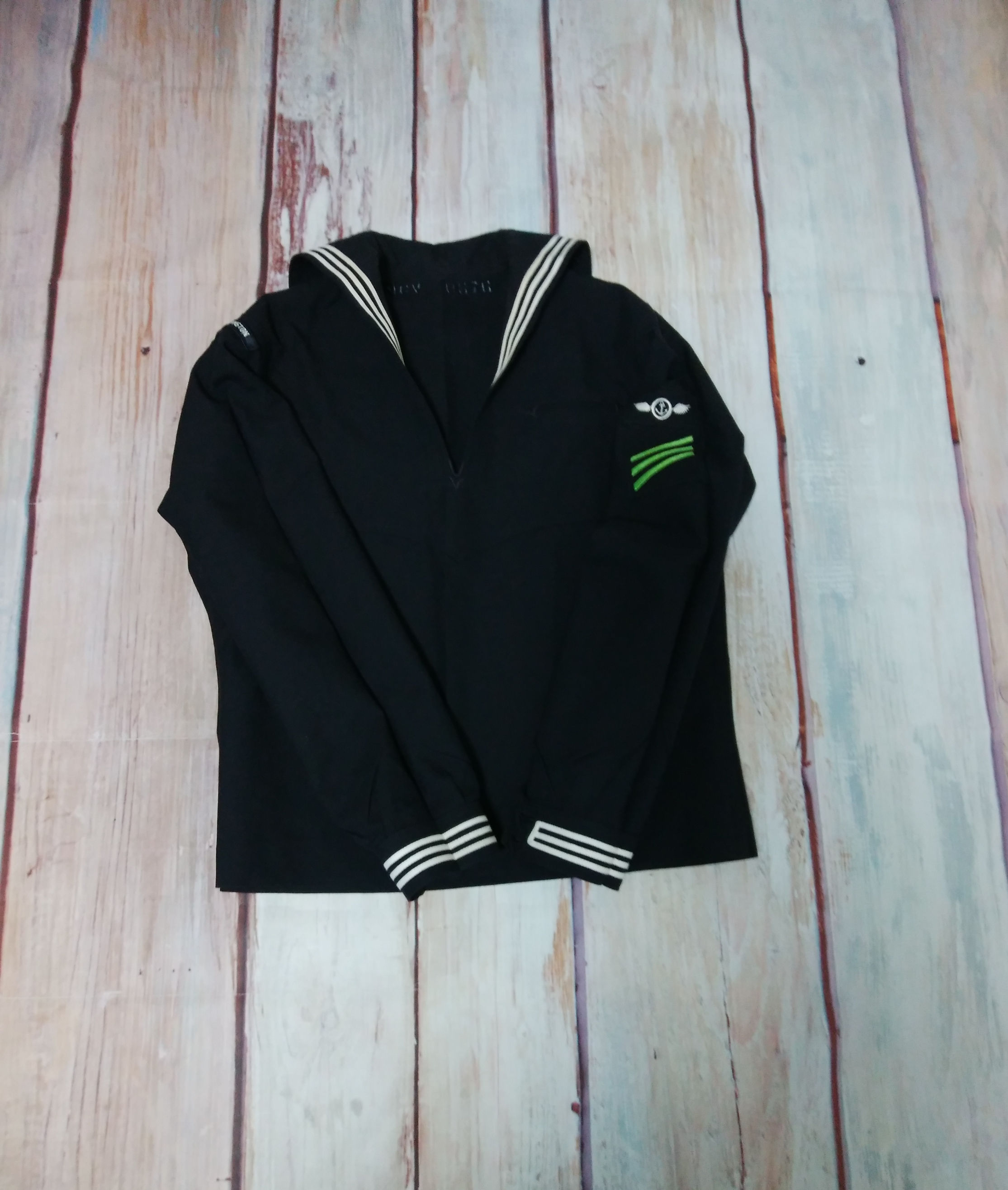 U.S.NAVY セーラー黒  size44R 1993年 USED【N602】