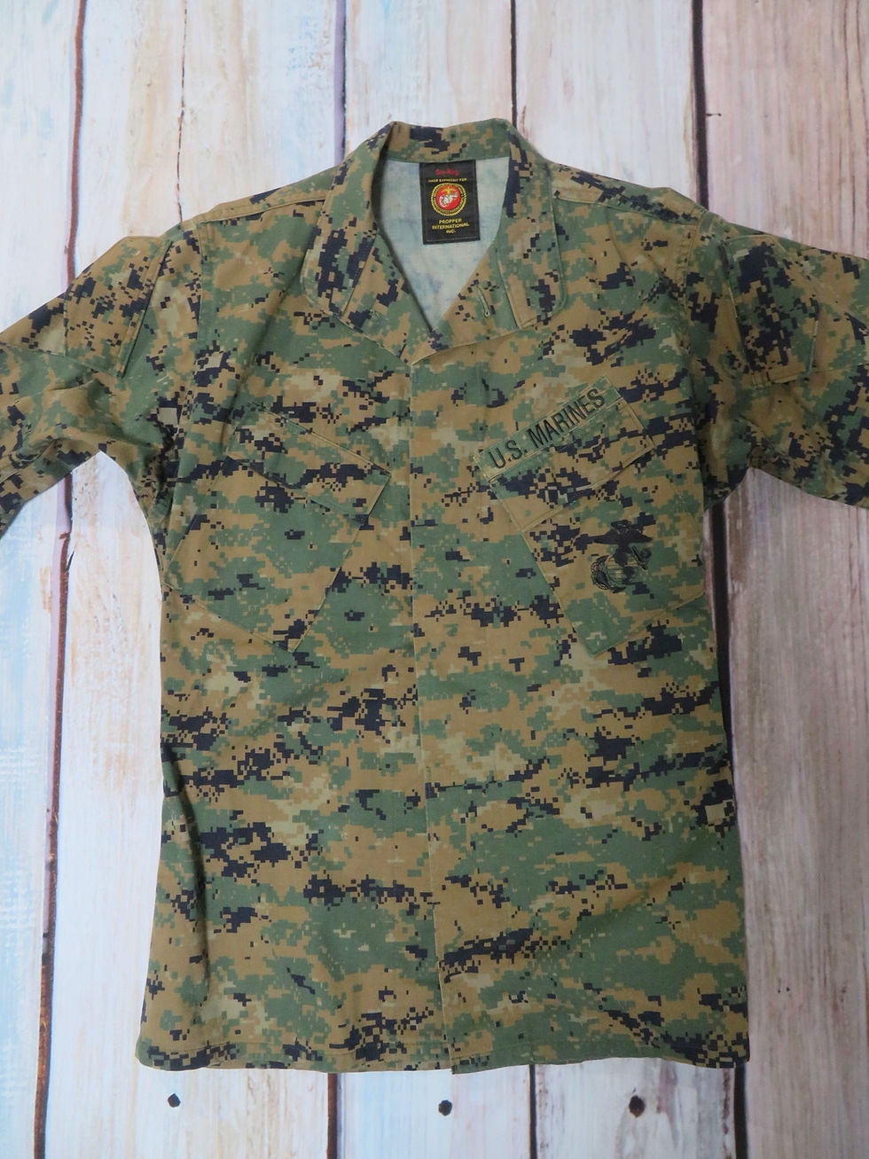 サムネイル： MARPAT WOODLAND ジャケット S-R  2006年  USED【MWB054】