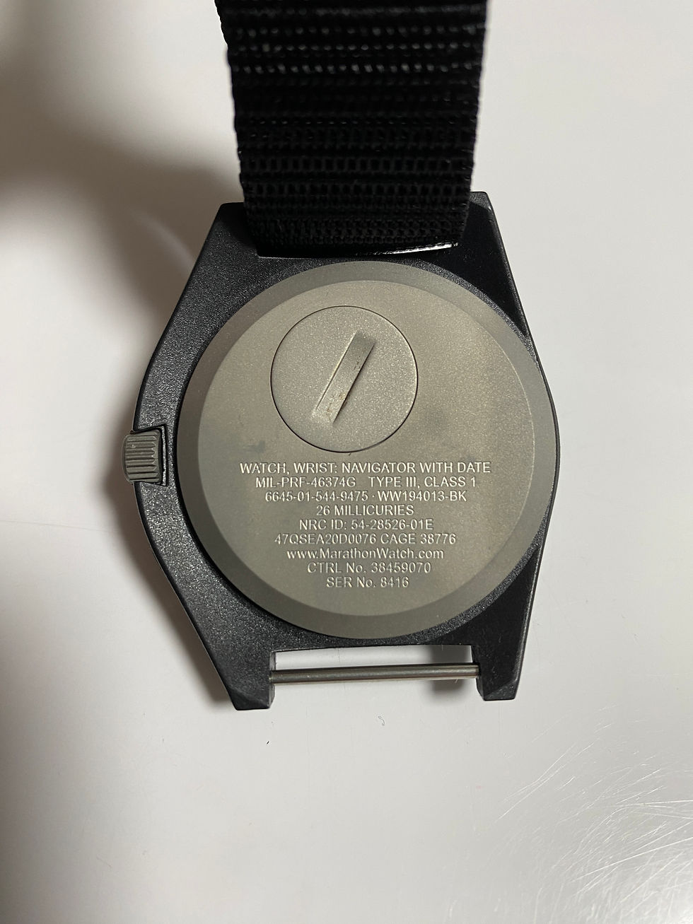 サムネイル： MARATHON  NAVIGATORS DATE PILOT, WW194013BK  【O035】
