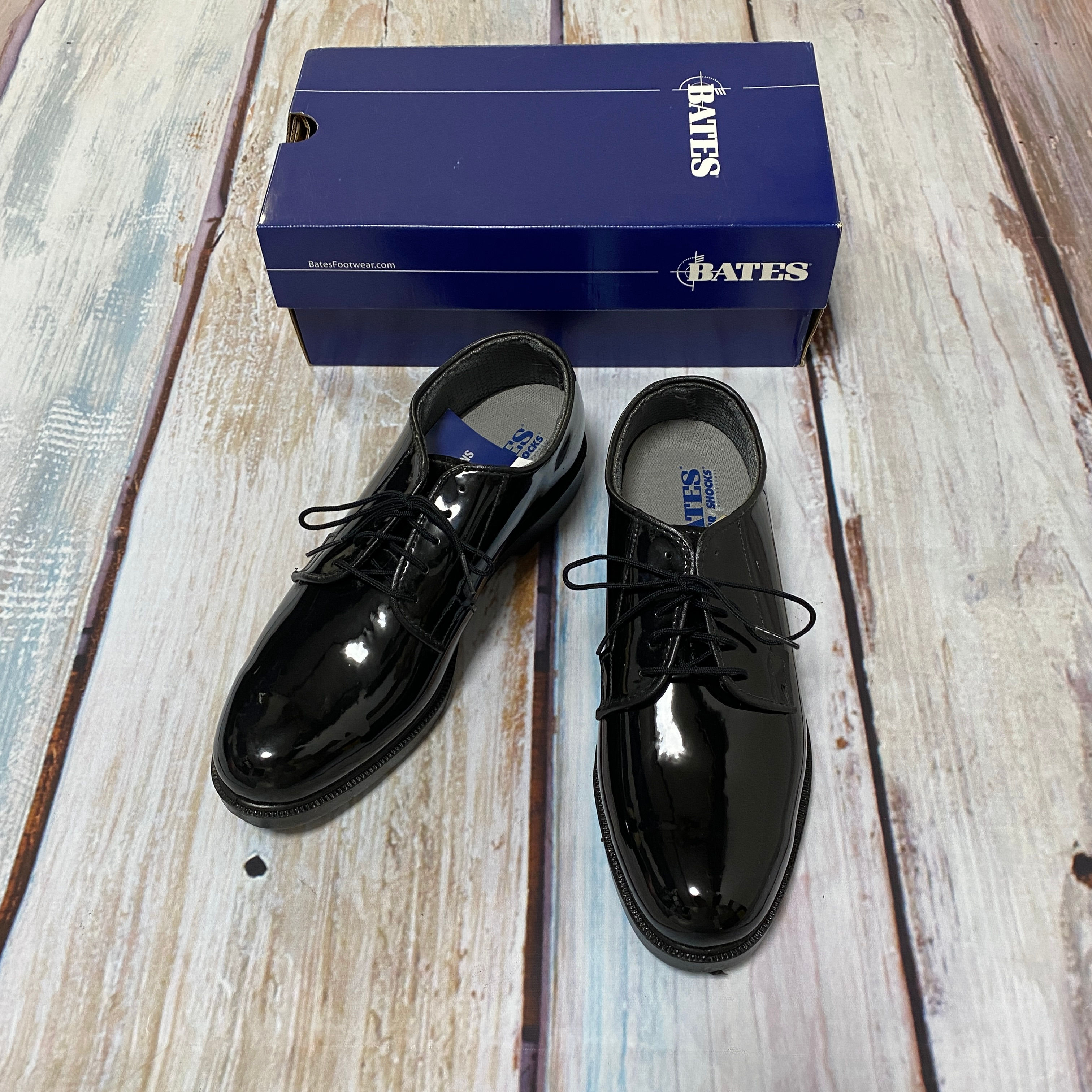 BATES ドレスシューズ 7.5E 未使用 箱付き【SB036】