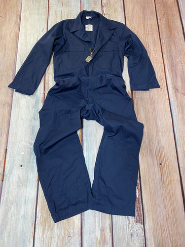 米軍 COVERALL UTILITY カバーオール つなぎ40Rタグ付き