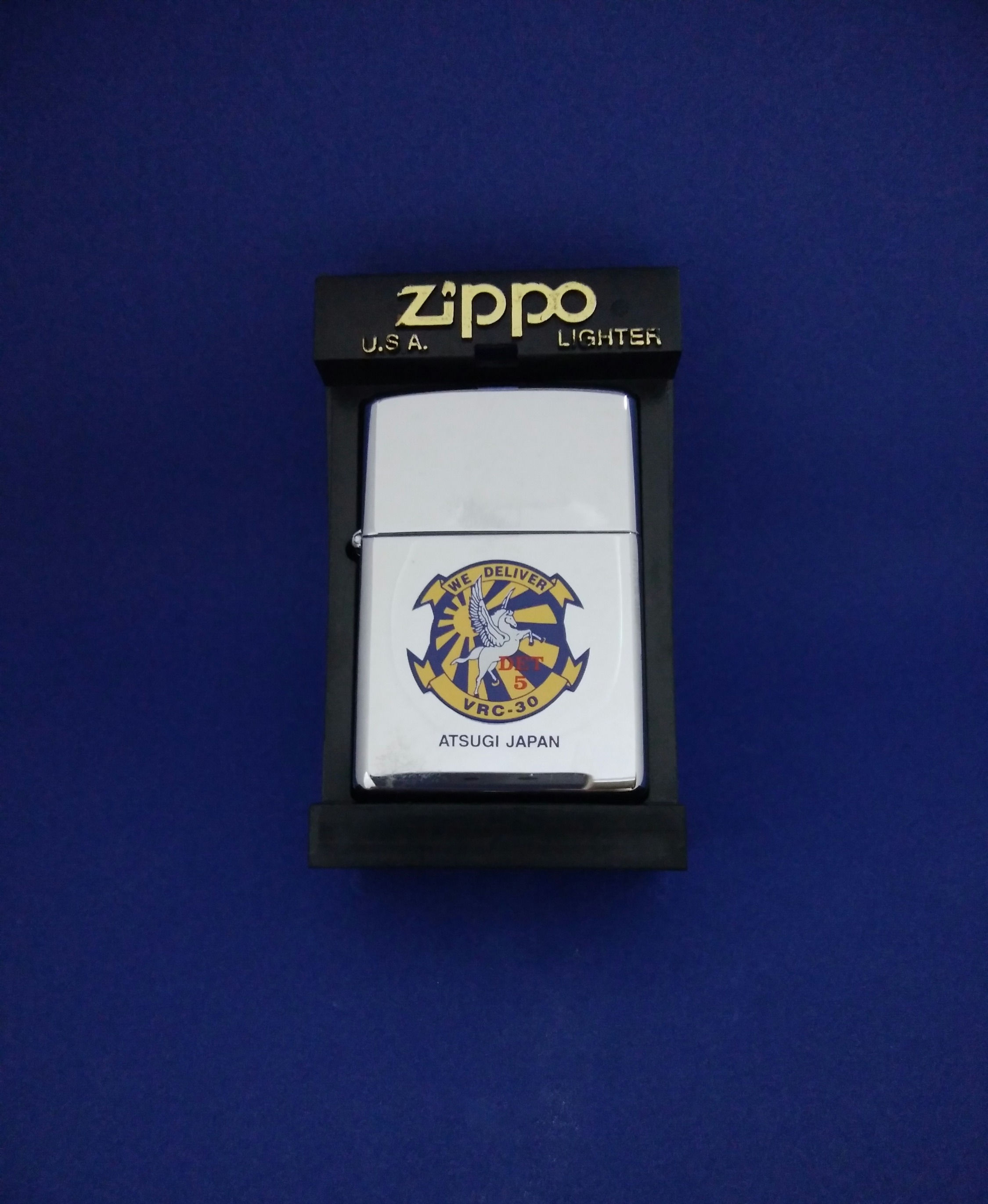 U.S.NAVY  ZIPPO  VRC-30 WE DELIVER  1998年   未使用 【Z087】