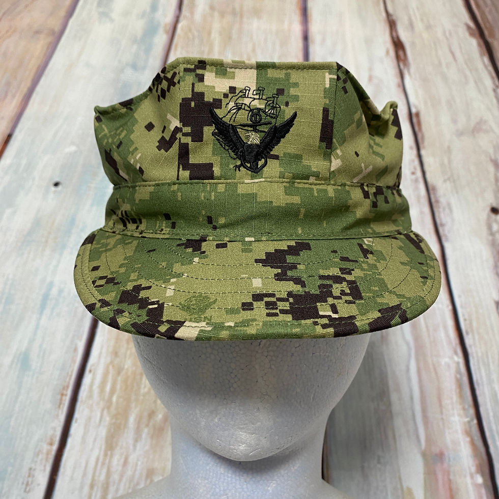 サムネイル： U.S.NAVY NWU TYPEⅢ CAP size7 1/4  2018年 USED【NⅢC057】