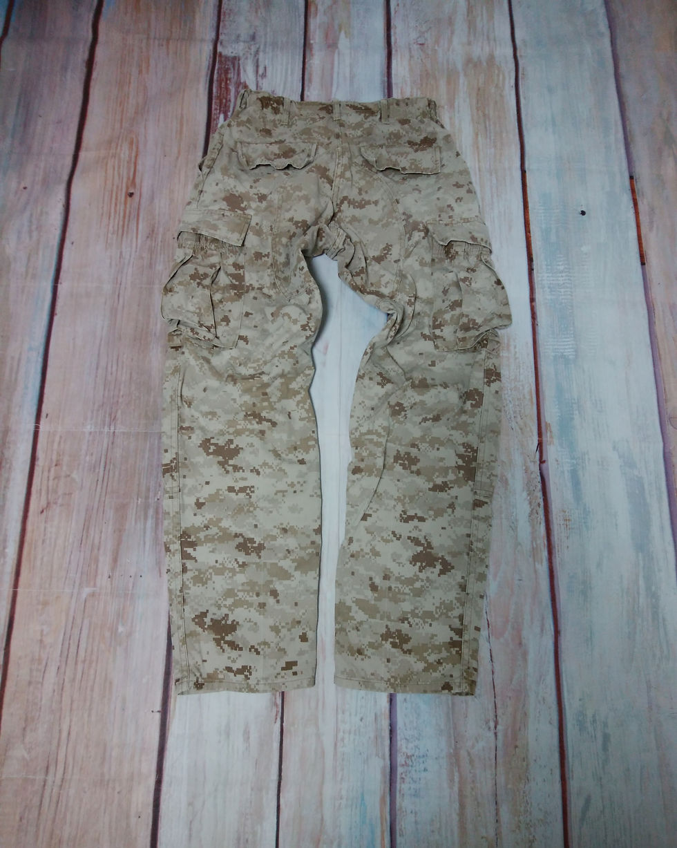 サムネイル： MARPAT DESERT パンツ S-S   USED【MDT047】