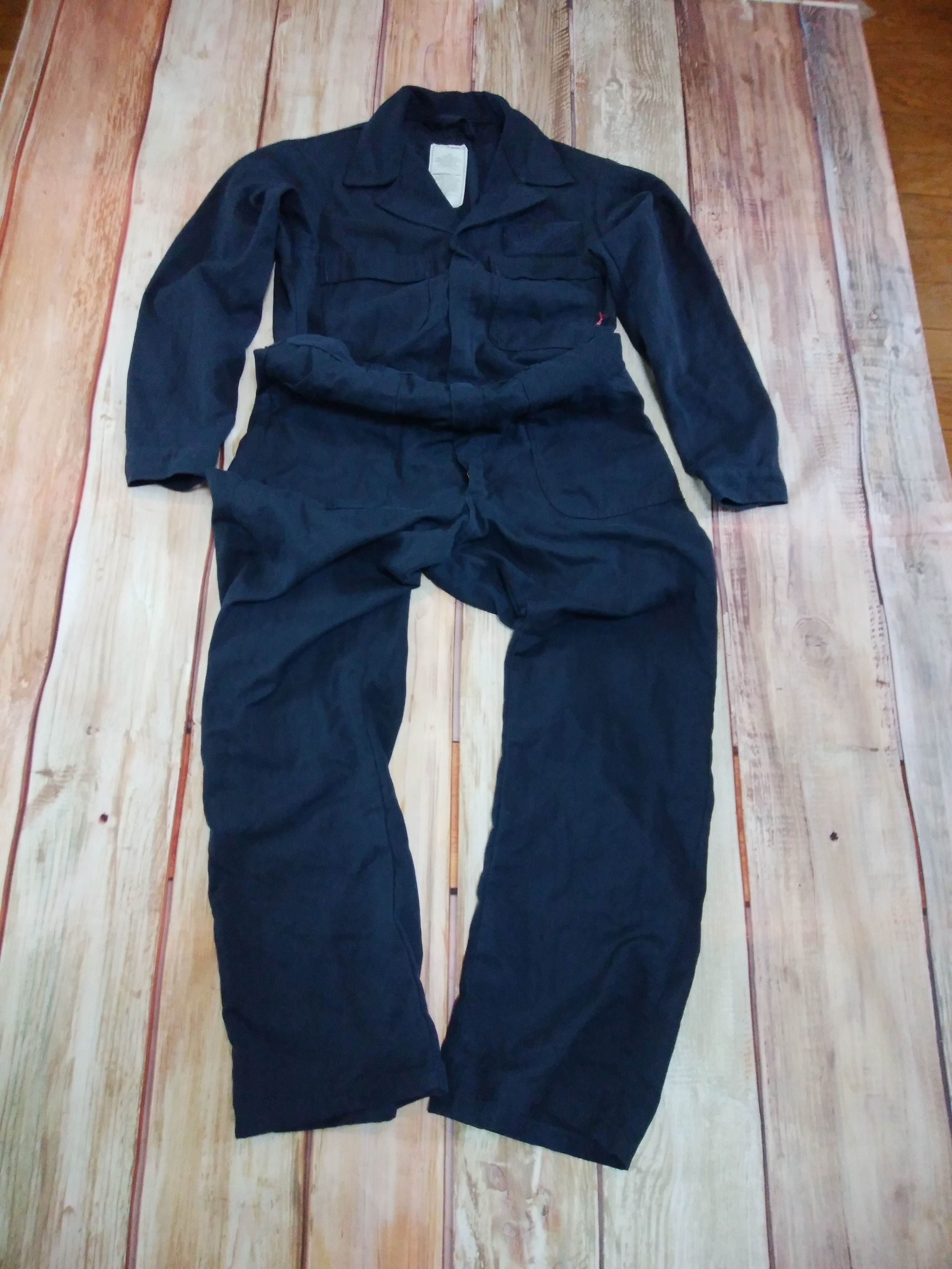 U.S.NAVY COVERALL, UTILITY [FR赤タグ] size38R   USED【NCF089】