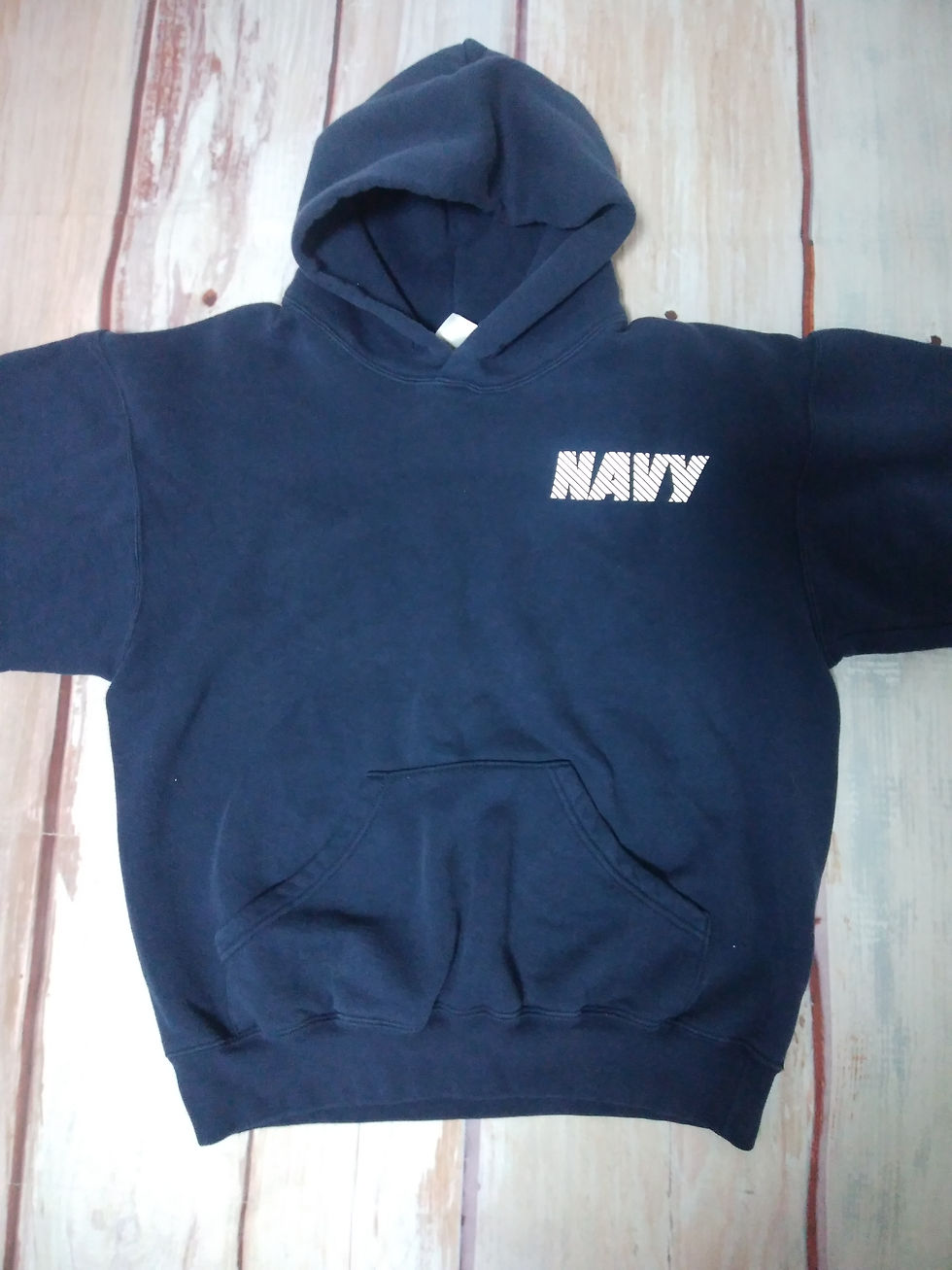 サムネイル： U.S.NAVY スウェットパーカー  sizeM  USED【N622】