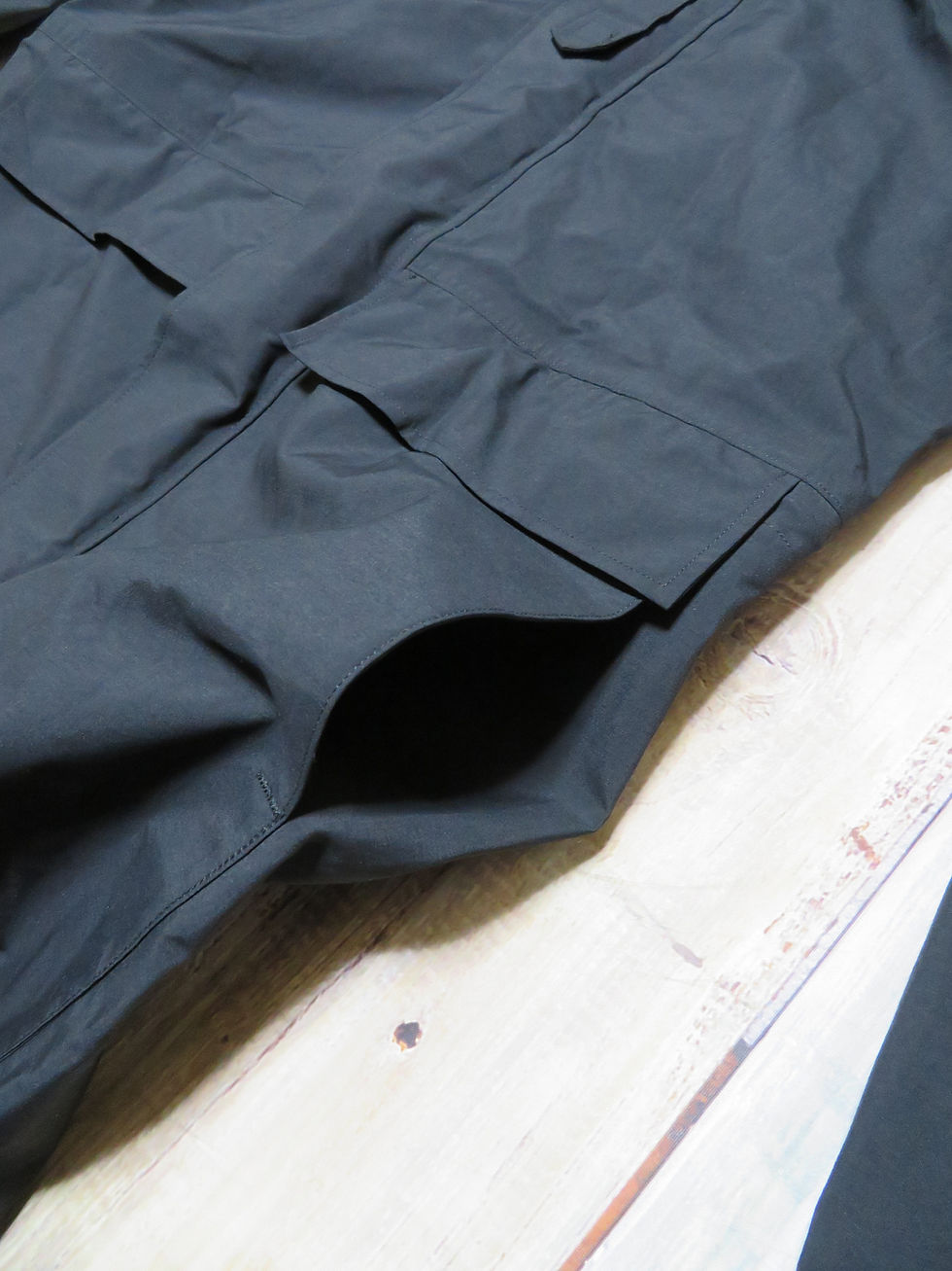 サムネイル： U.S.NAVY ゴアテックスパーカー 黒 S-XXL 2018年 USED【NP047】