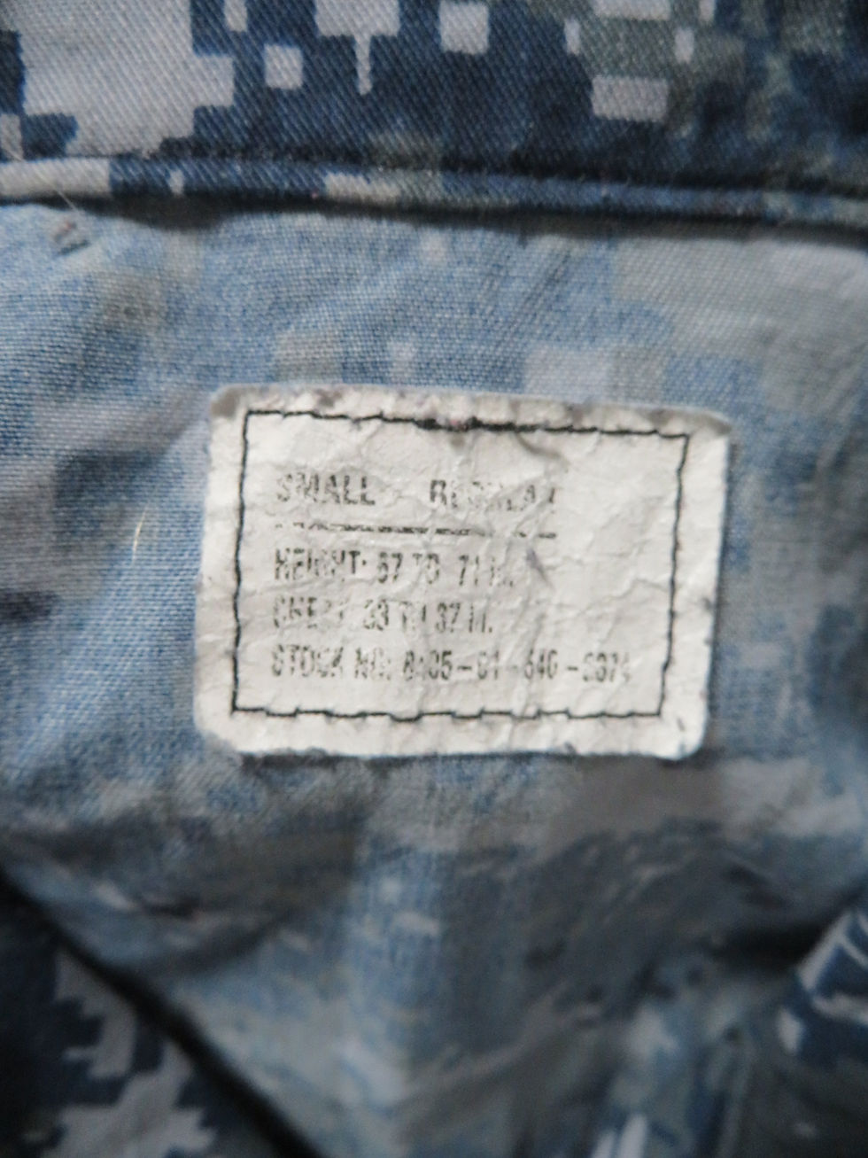 サムネイル： NWU TYPE Ⅰ ジャケット S-R   USED【NB182】
