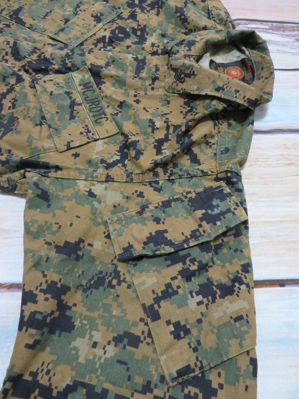 サムネイル： MARPAT WOODLAND ジャケット XS-S  2012年  USED【MWB028】