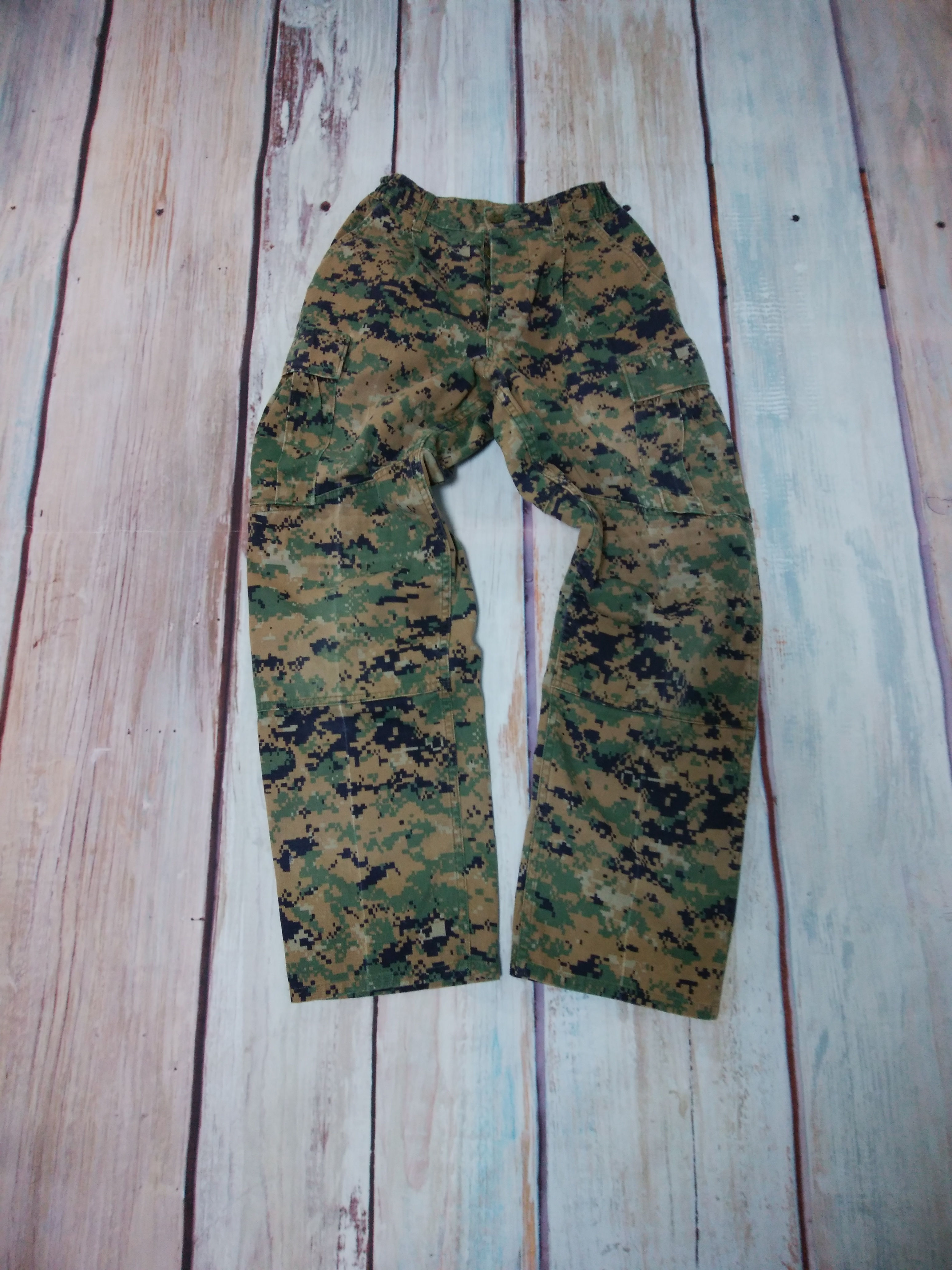 MARPAT WOODLAND パンツ XX S-S USED【MWT053】