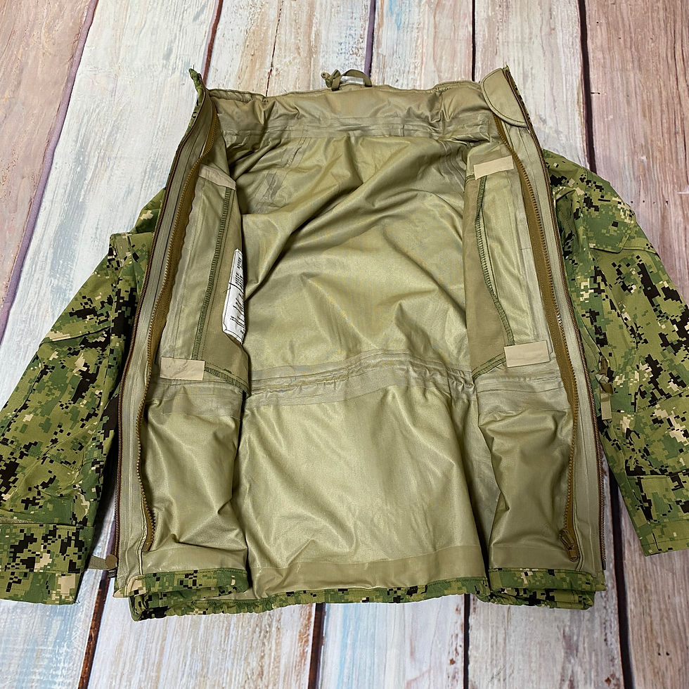サムネイル： U.S.NAVY NWU TYPEⅢ ゴアテックスパーカー S-XXS 2019年 USED【NP074】