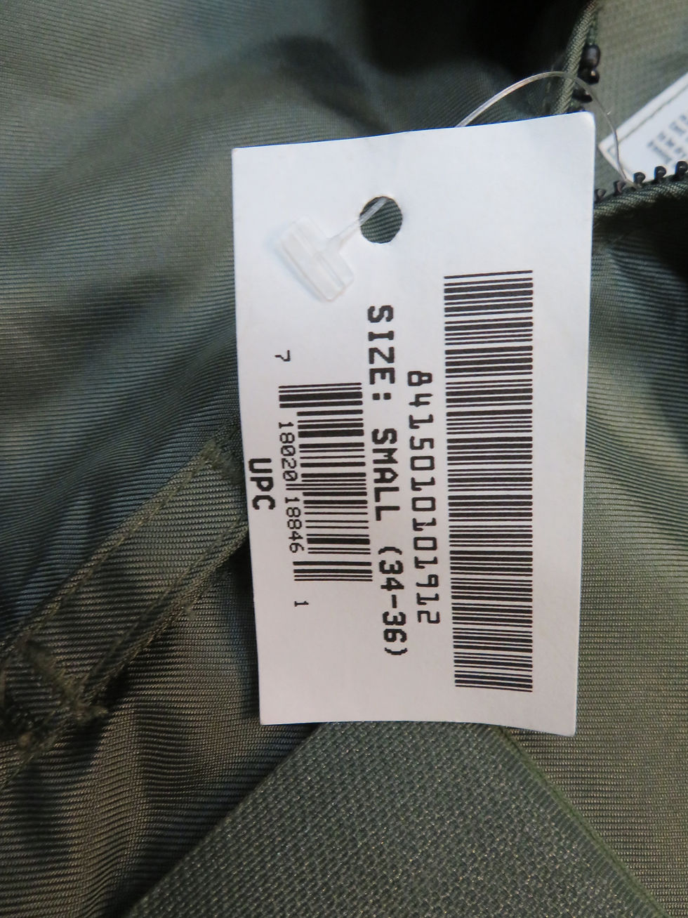 サムネイル： CWU-36P 2009年 sizeS 未使用【36P006】