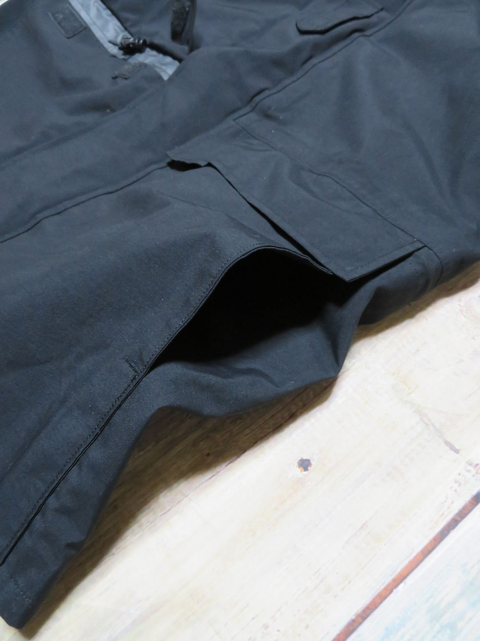 サムネイル： U.S.NAVY ゴアテックスパーカー 黒 S-R 2018年 USED【NP051】