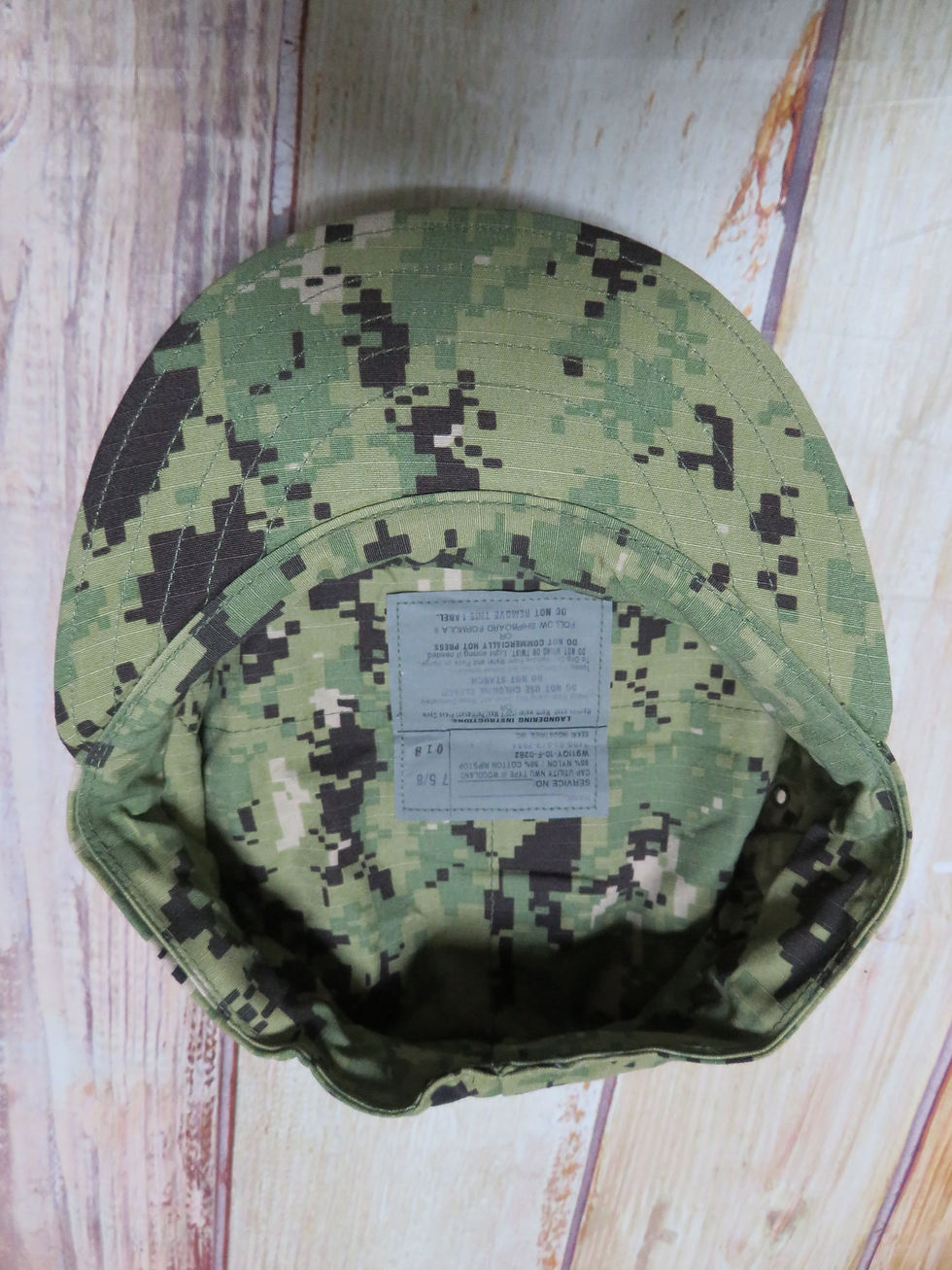 サムネイル： U.S.NAVY NWU TYPEⅢ CAP size7 5/8  2010年 USED【NⅢC038】