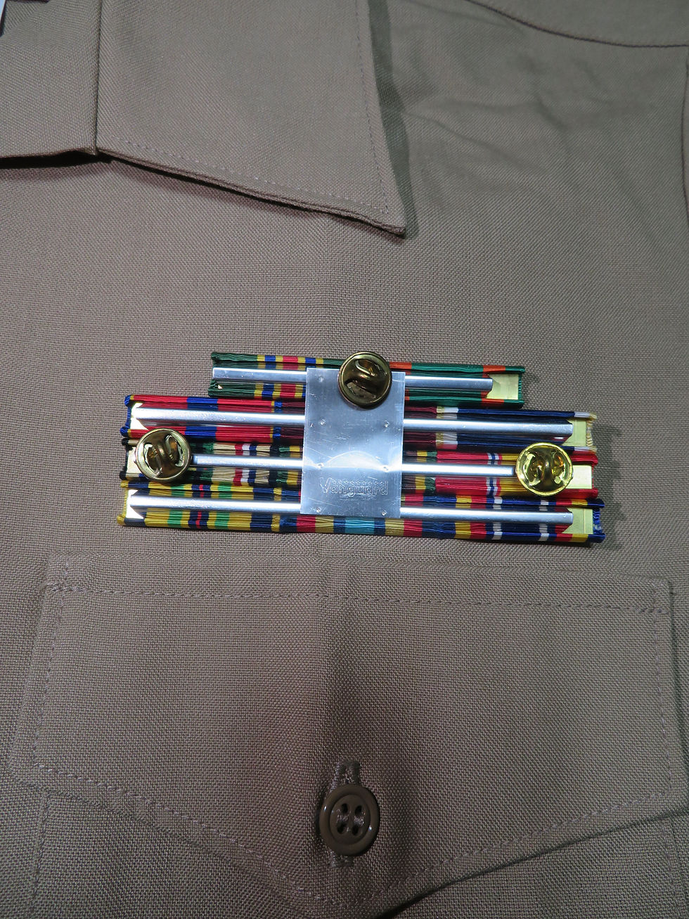 サムネイル： US リボンセット 3×2/3本バー USED【O026】