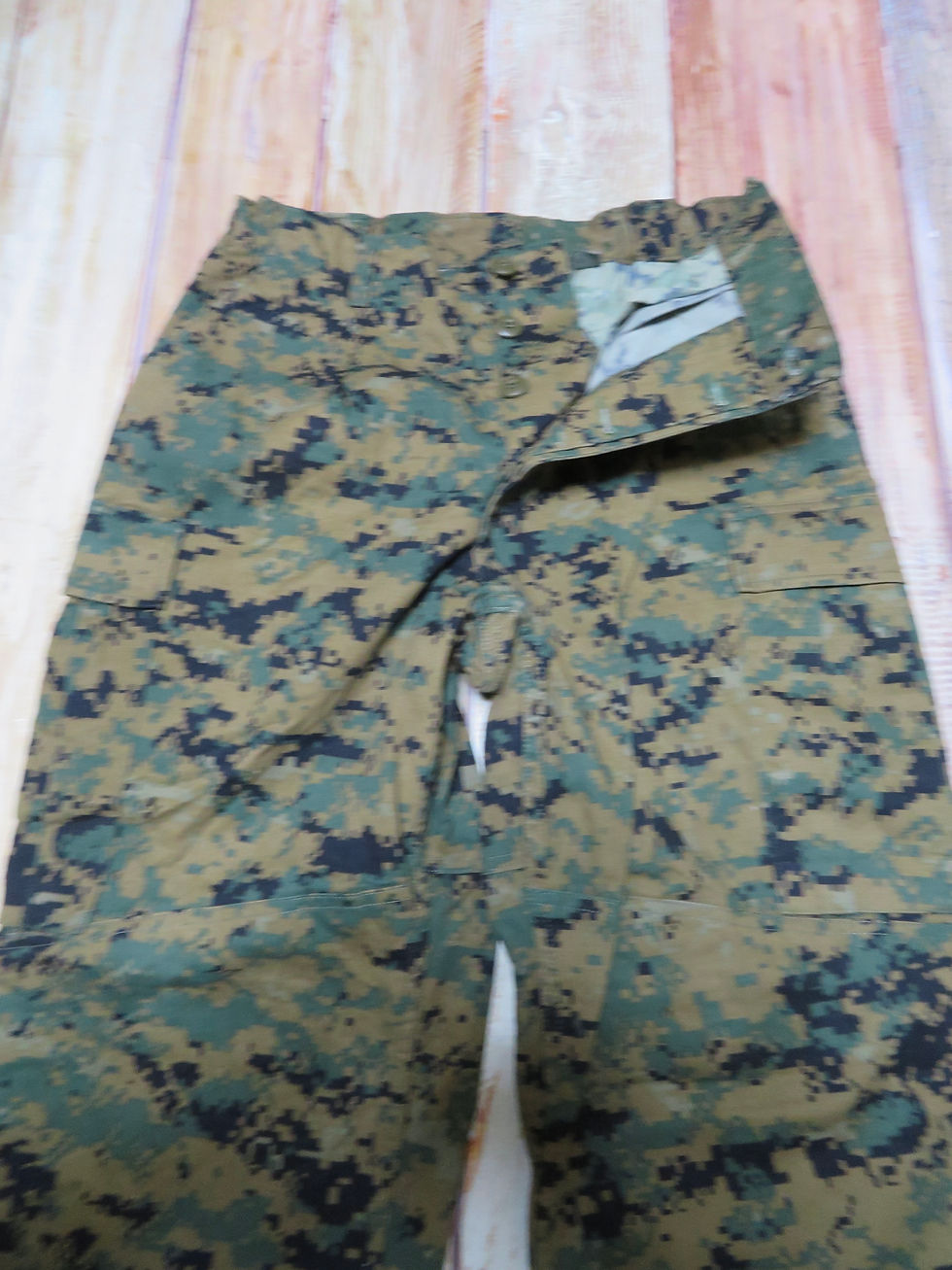 サムネイル： MARPAT WOODLAND パンツ M-R 2006年 USED【MWT033】