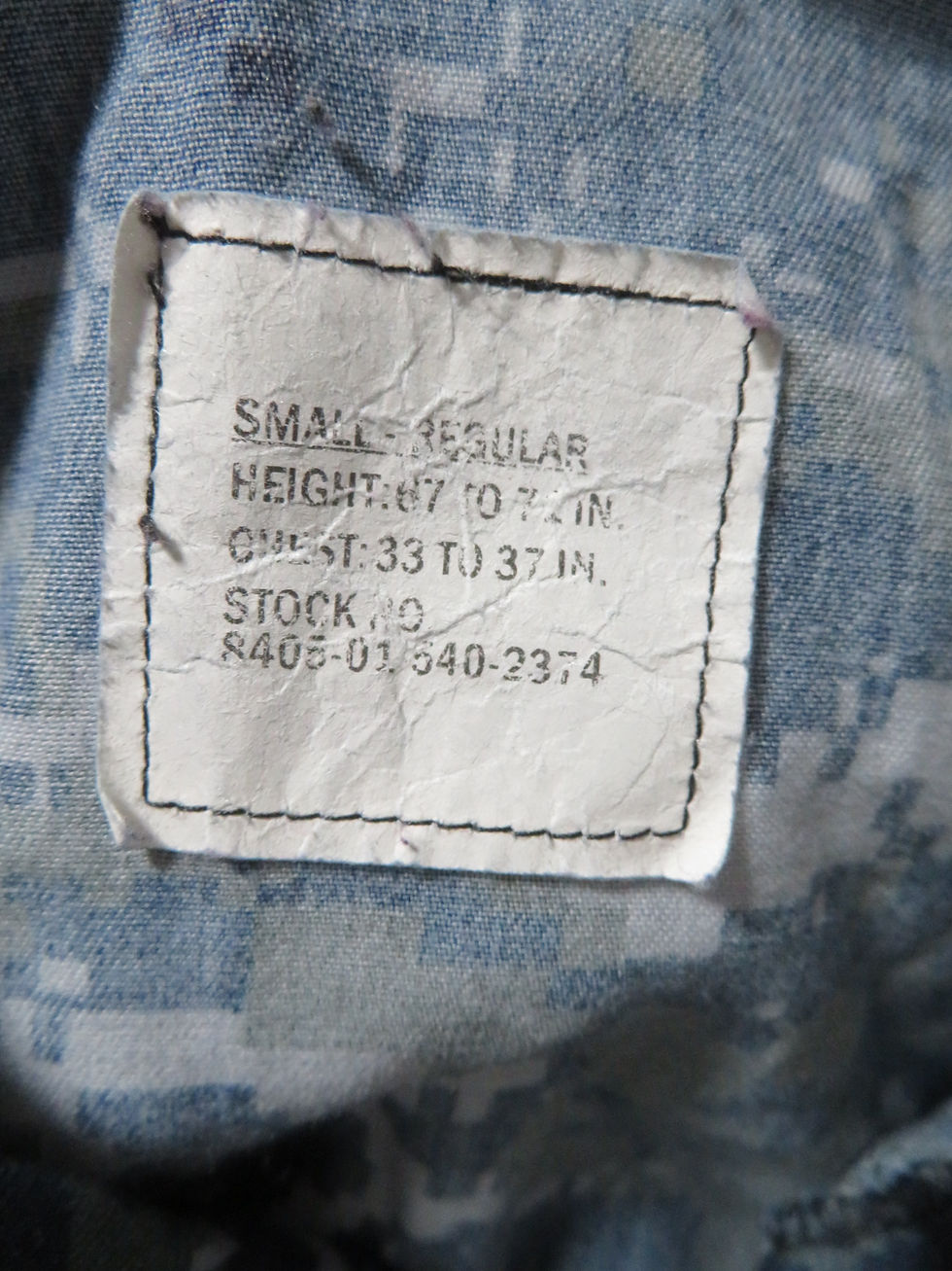 サムネイル： NWU TYPE Ⅰ ジャケット S-R  2014年  USED【NB181】