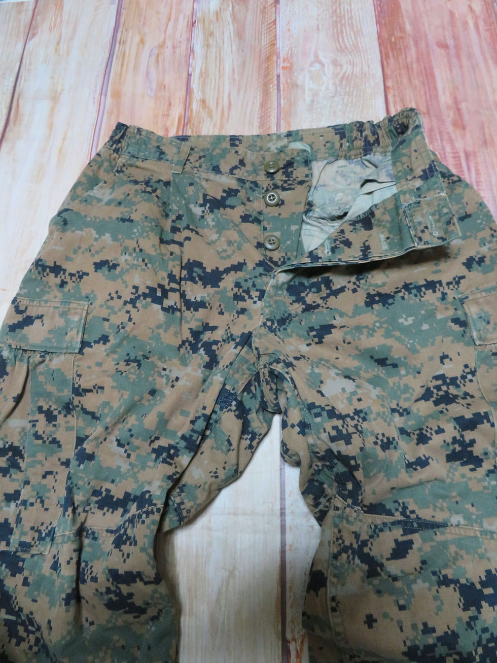 サムネイル： MARPAT WOODLAND パンツ M-R 2006年 USED【MWT038】