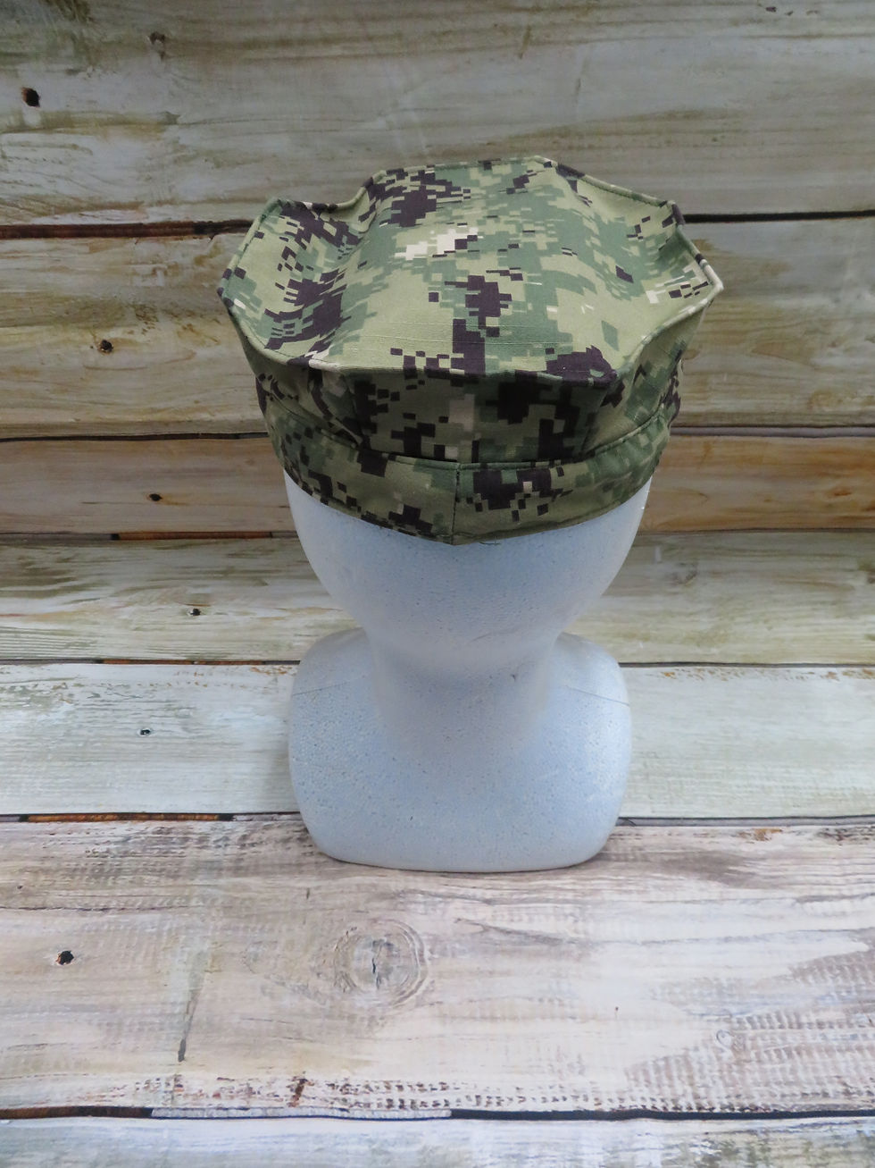 サムネイル： U.S.NAVY NWU TYPEⅢ CAP size7 1/4  2018年 USED【NⅢC021】
