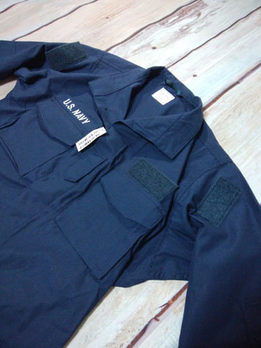 U.S.NAVY 2POC 最新FRユニフォーム ジャケット&パンツ上下セット M-R