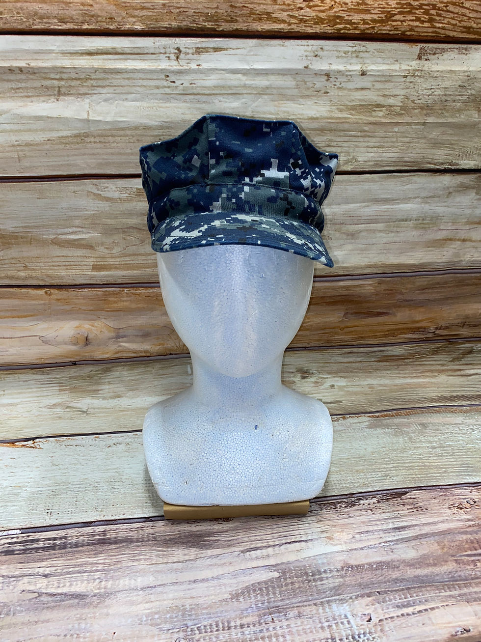 サムネイル： U.S.NAVY NWU TYPE Ⅰ CAP  size7 1/4  2013年 USED 【NC009】