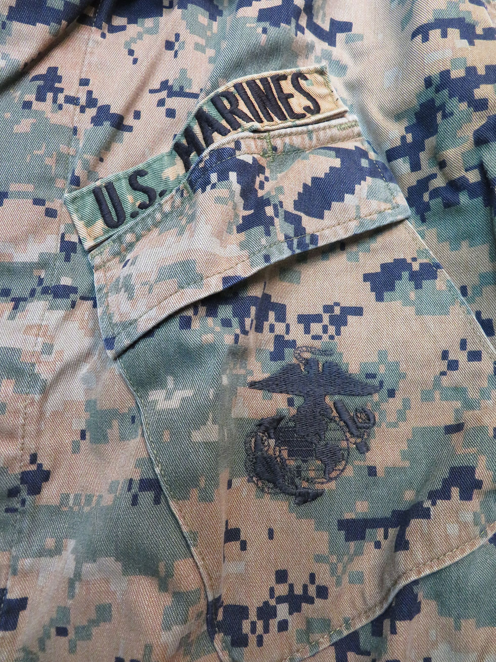 サムネイル： MARPAT WOODLAND ジャケット S-S USED【MWB002】