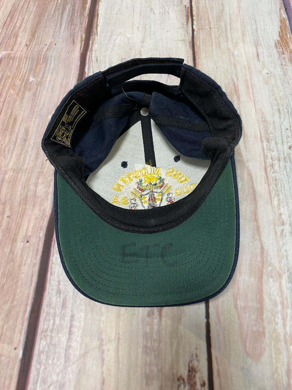 サムネイル： U.S.NAVY "DDG-89  USS MUSTIN"  CAP  USED 【N523】