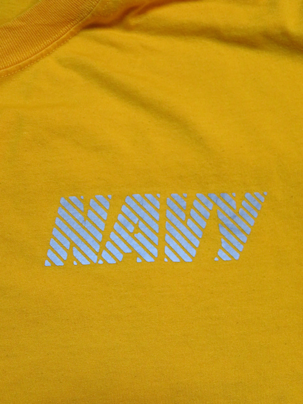 サムネイル： U.S.NAVY トレーニングシャツ 半袖 sizeL USED【N081】