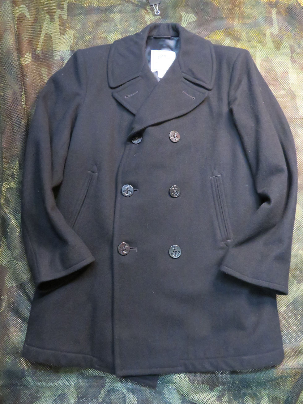 U.S.NAVY ピーコート 2010年 42-L USED【N056】