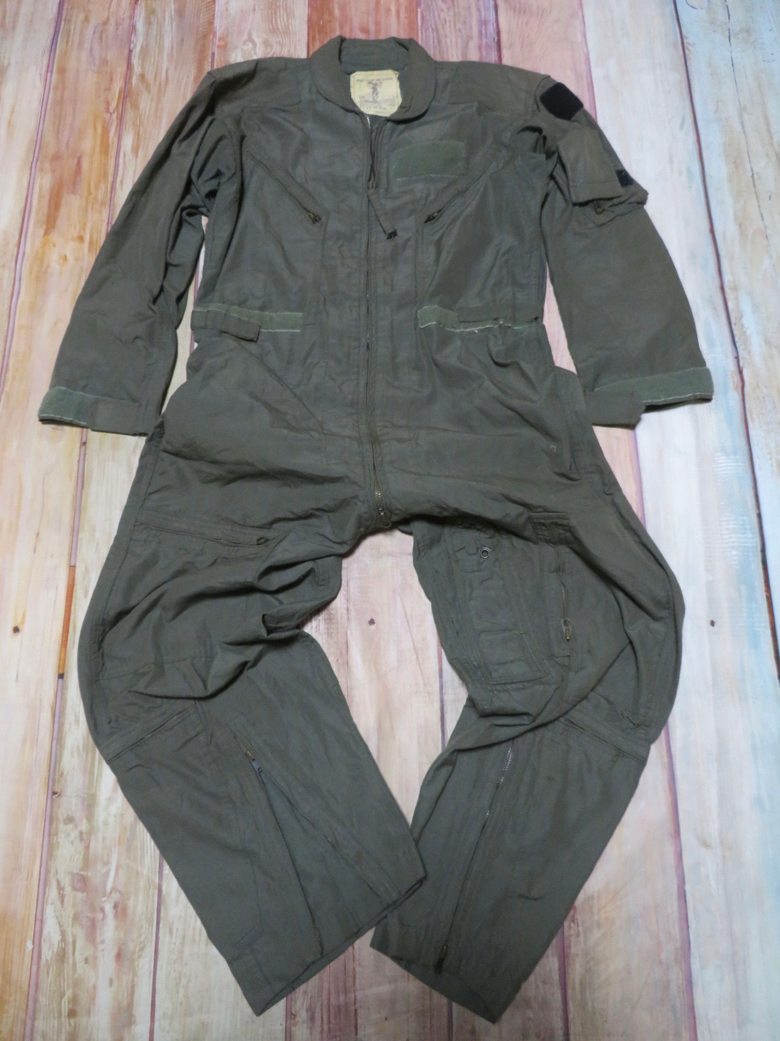 CWU-27Pフライトカバーオール size42S  1980年 USED【27P036】