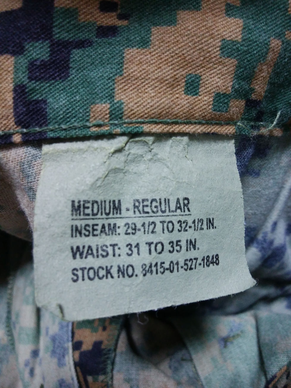 サムネイル： MARPAT WOODLAND パンツ M-R  2006年 USED【MWT060】