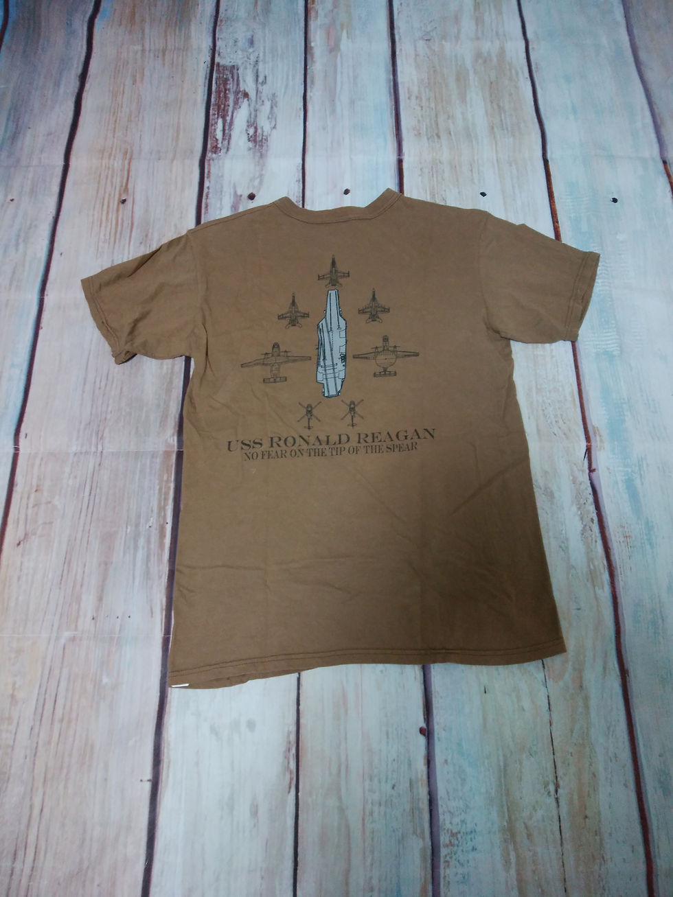 サムネイル： U.S.NAVY Ｔシャツ  size M  USED【N574】