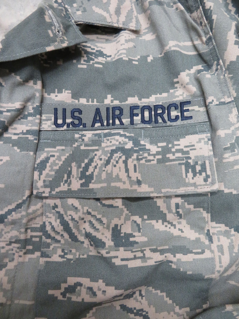 サムネイル： U.S.A.F  ABU ジャケット 38-R 2007年 USED【ABB035】