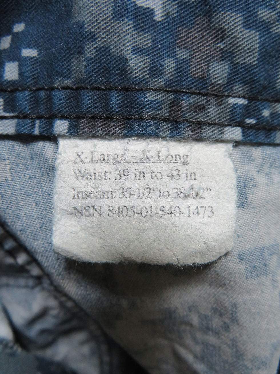 サムネイル： NWU TYPE Ⅰ パンツ XL-XL 2008年 USED【NT143】